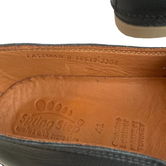 Spring Step Eastmain Slip-On Black Woven Womens Size 41 EU / 9.5-10 US Comfort - Picture 5 of 7